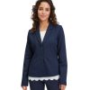 Femmes Betty Barclay Maatpakken & Blazers | Jersey Vest Met Knopen