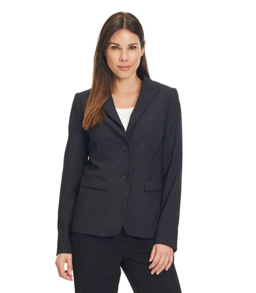 Femmes Betty Barclay Maatpakken & Blazers | Korte Blazer Lange Mouwen