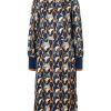 Femmes MORE & MORE Jurken | Jurk Met Midi-Lengte En Grafische All-Over Print