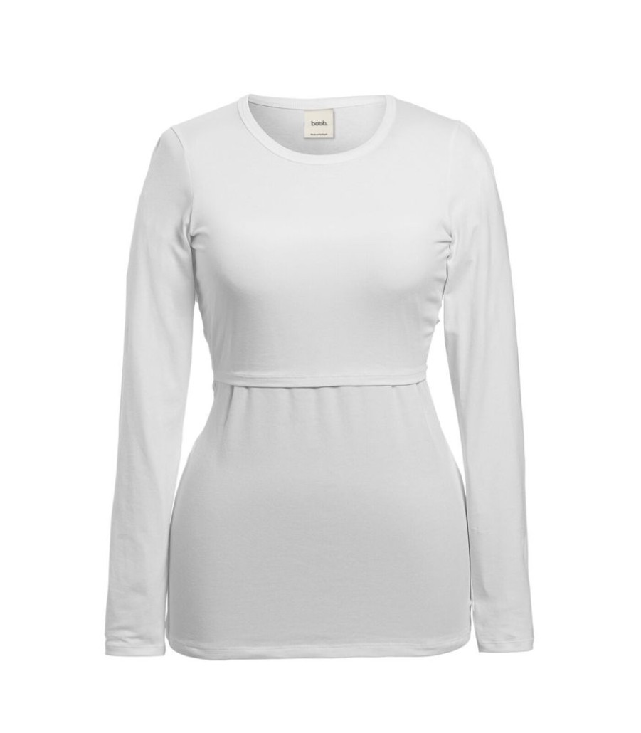 Femmes boob Zwangerschapskleding | Shirt Met Lange Mouwen "Nursing Top"