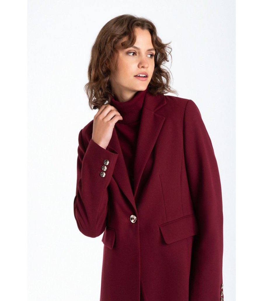 Femmes MORE & MORE Maatpakken & Blazers | Licht Getailleerde Blazer