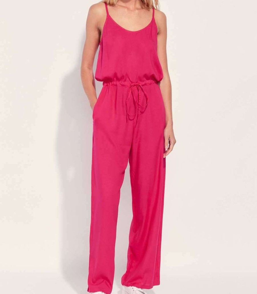 Femmes La Fiancée Jumpsuits | Xilomen Ecovero Broekpak Met Bandjes