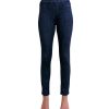 Femmes Bleu d'Azur Jeans | Vendy Jeans Slanke Elastische Tailleband