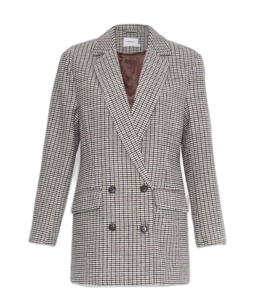 Femmes Moss Copenhagen Maatpakken & Blazers | Damesblazer Florencia Chk