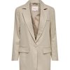 Femmes Only Maatpakken & Blazers | Blazer Linnen Dameskleding Met Lange Mouwen Caro-Lan...