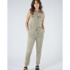 Femmes Deeluxe Jumpsuits | Combinaison Pantalon Couleur Unie