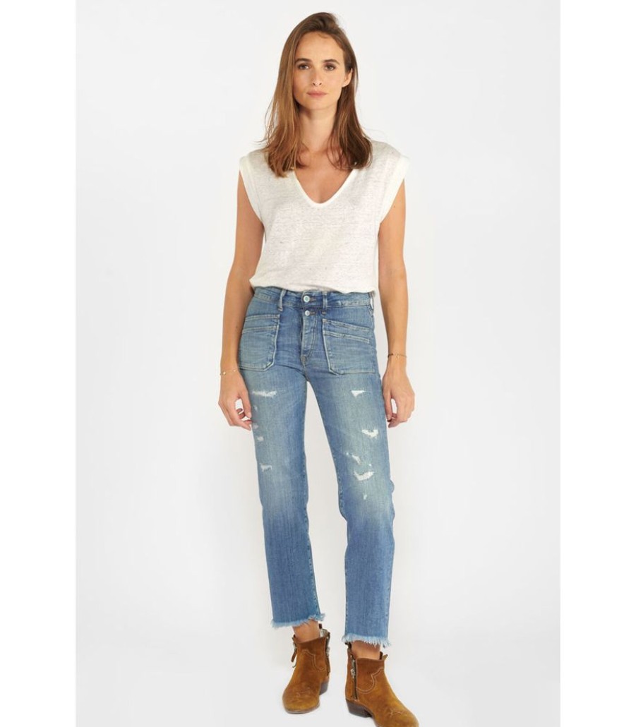 Femmes Le Temps des Cerises Jeans | Jeans Regular Pricilia, 7/8