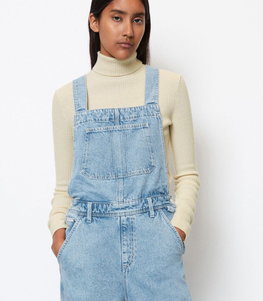 Femmes Marc O’Polo DENIM Jumpsuits | Relaxte Tuinbroek