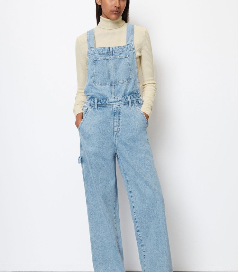 Femmes Marc O’Polo DENIM Jumpsuits | Relaxte Tuinbroek