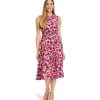 Femmes Betty Barclay Jurken | Chiffon Jurk Met V-Hals