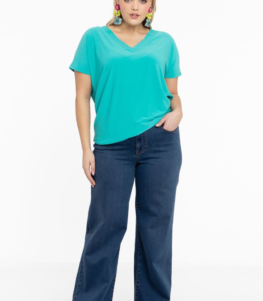 Femmes Yoek Jeans | Jeans Wide Fit