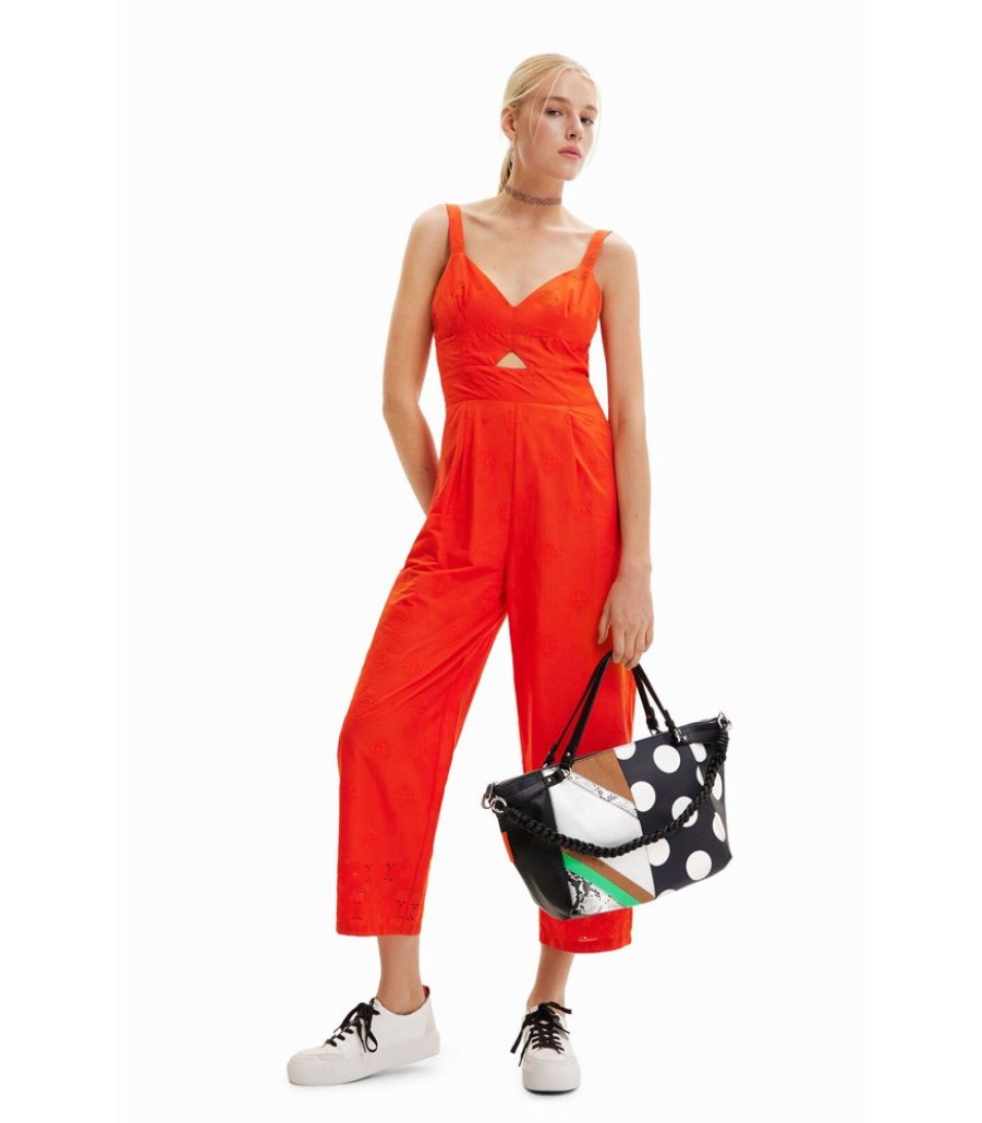 Femmes Desigual Jumpsuits | Dames Jumpsuit Sandall