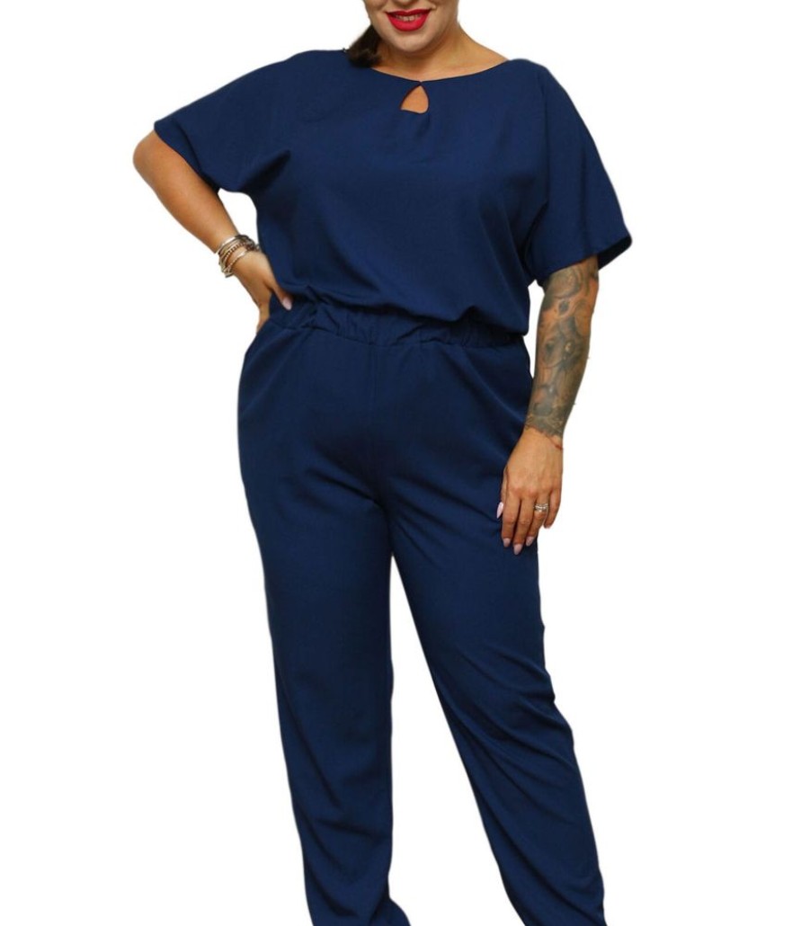 Femmes Karko Jumpsuits | Jumpsuit Met Zakken En Elastische Taille Ivana