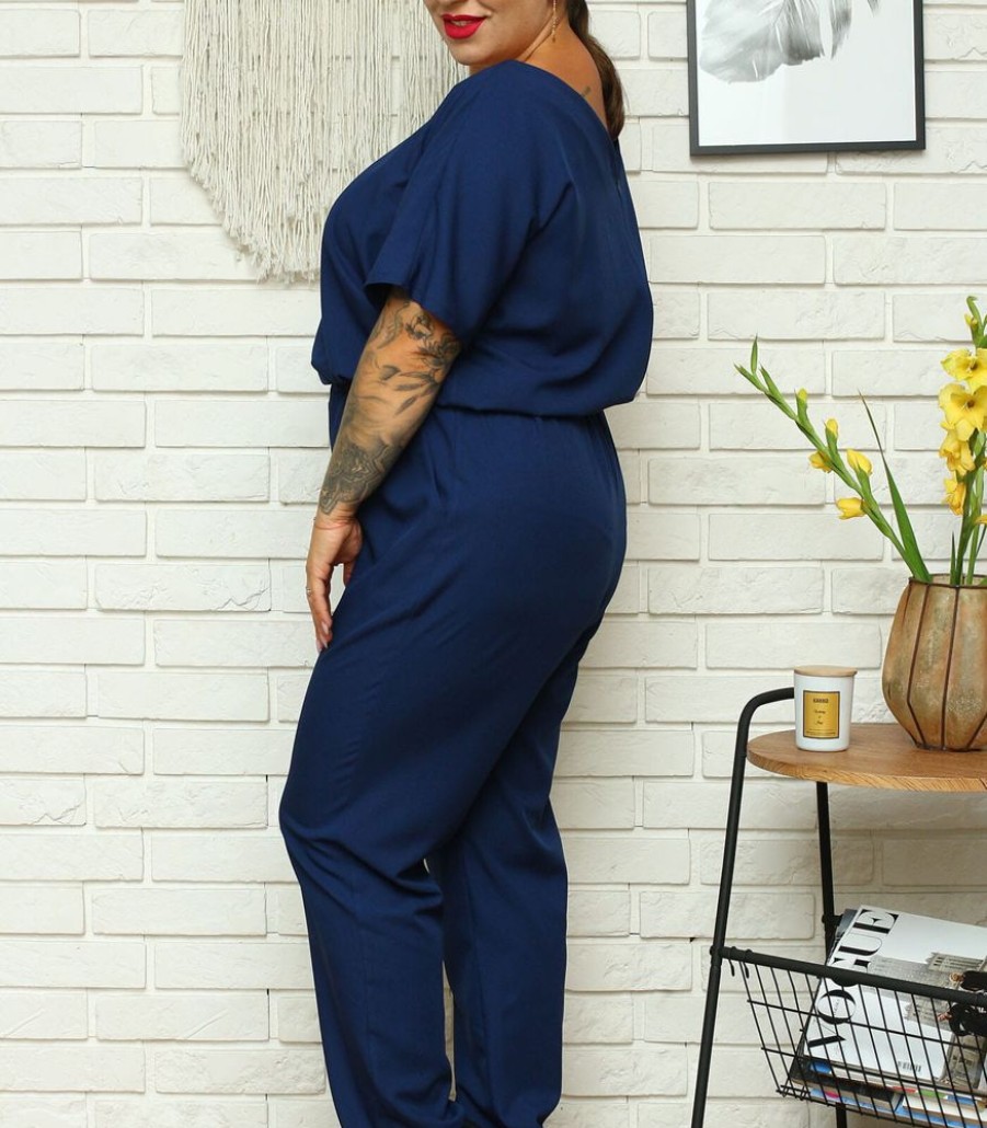 Femmes Karko Jumpsuits | Jumpsuit Met Zakken En Elastische Taille Ivana