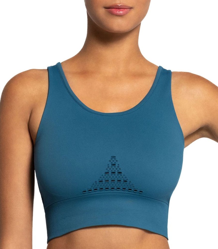 Femmes Impetus Active Sportkledij | Actieve Flexibele Opengewerkte Crop Top