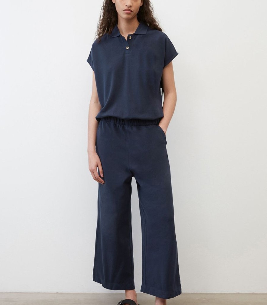 Femmes Marc O’Polo DENIM Jumpsuits | Pique-Jersey Jumpsuit