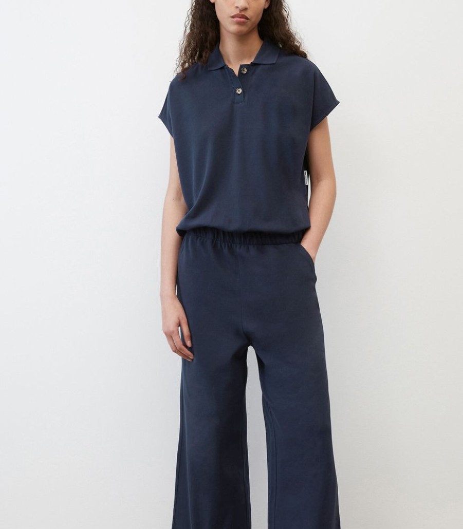 Femmes Marc O’Polo DENIM Jumpsuits | Pique-Jersey Jumpsuit