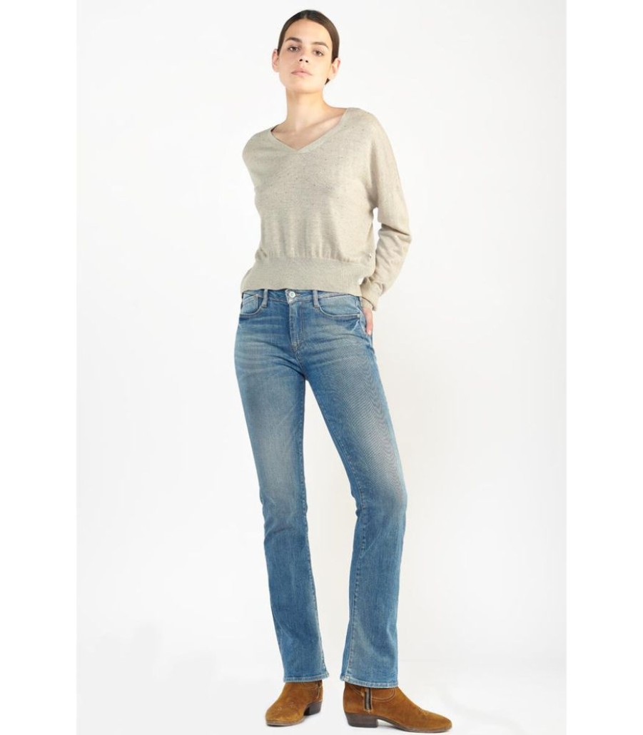 Femmes Le Temps des Cerises Jeans | Jeans Bootcut Powerb, Lengte 34