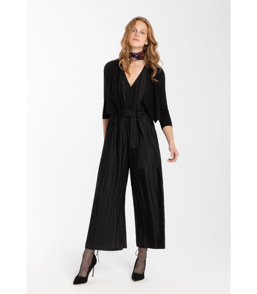 Femmes MORE & MORE Jumpsuits | Plisse-Jumpsuit