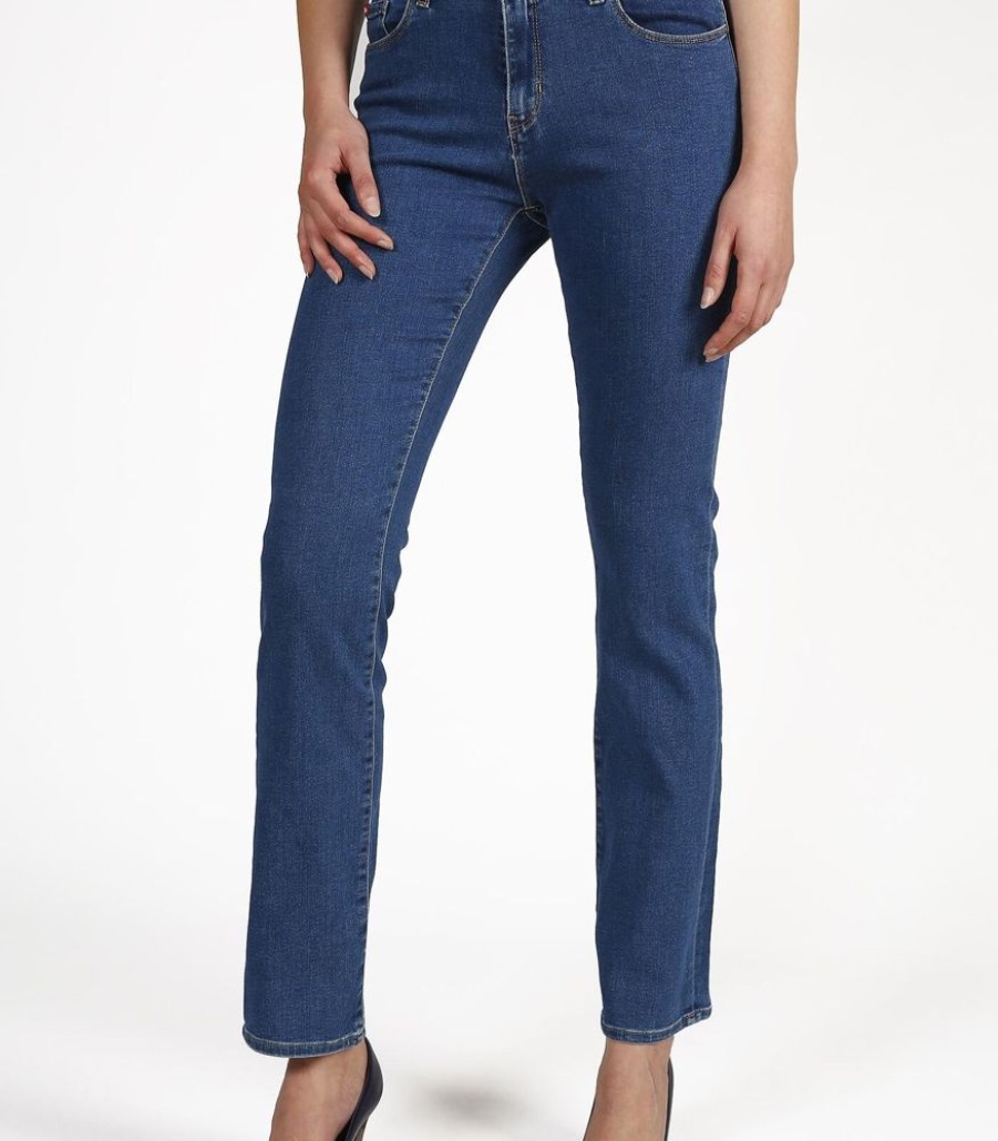 Femmes Lee Cooper Jeans | Kara Myrall Stone - Straight Jeans