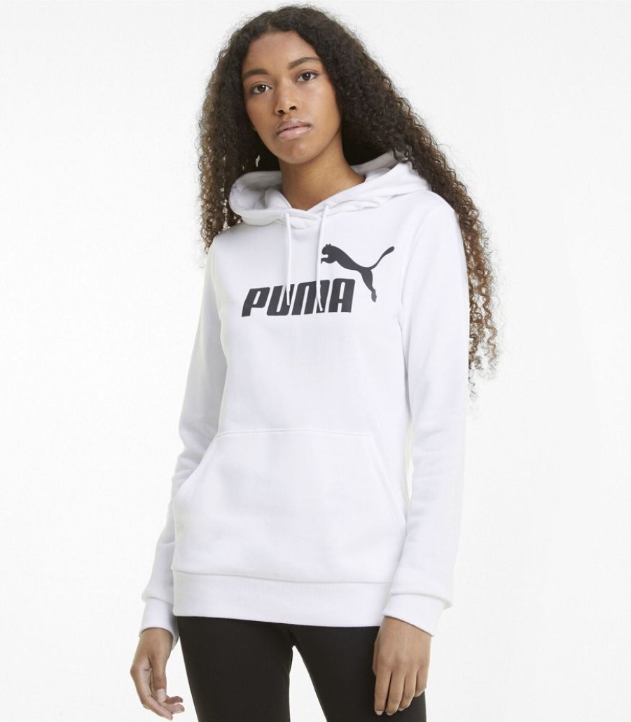 Femmes PUMA Sportkledij | Dames Sweatshirt Met Capuchon Essentiel