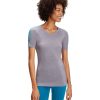 Femmes FALKE Sportkledij | Dames-T-Shirt Met Korte Mouwen Wool-Tech Light