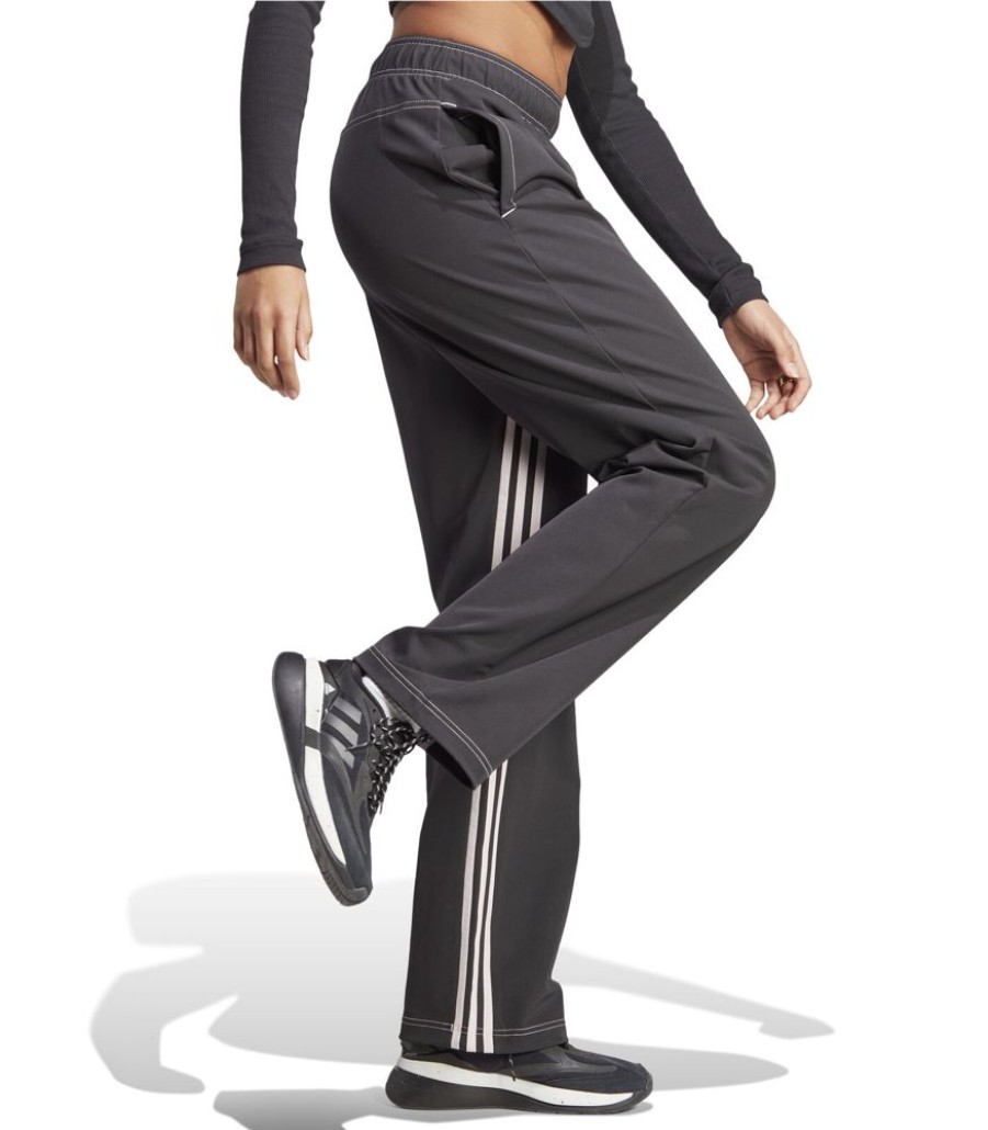 Femmes Adidas Sportkledij | Jogging Wijde Pijp Vrouw Dance 3-Stripes