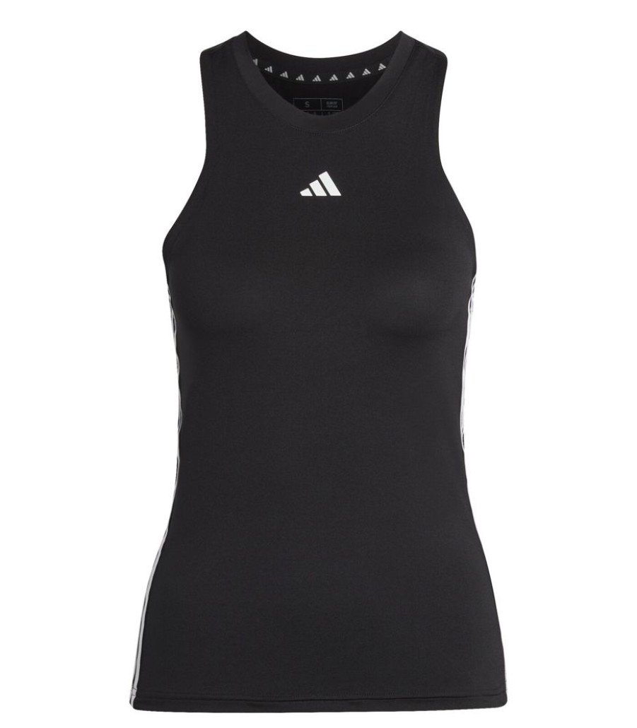 Femmes Adidas Sportkledij | Damestanktop Aeroready Essentials Regular 3-Stripes