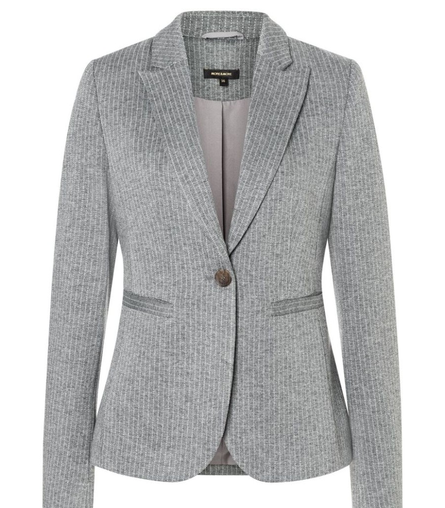 Femmes MORE & MORE Maatpakken & Blazers | Krijtstreep-Blazer