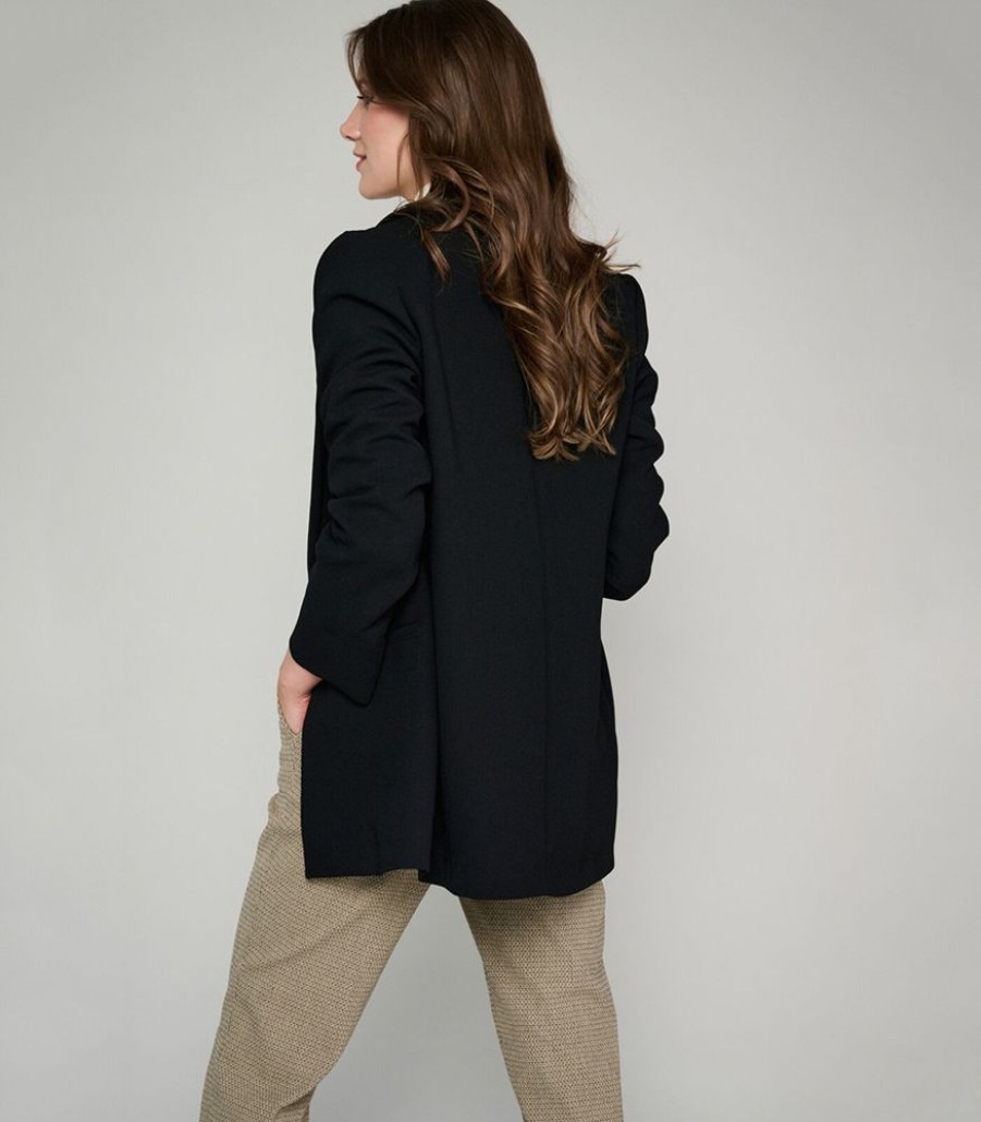 Femmes Marie Méro Maatpakken & Blazers | Trendy Zwarte Blazer