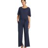 Femmes Vera Mont Jumpsuits | Jumpsuit Met Gerimpelde Hals