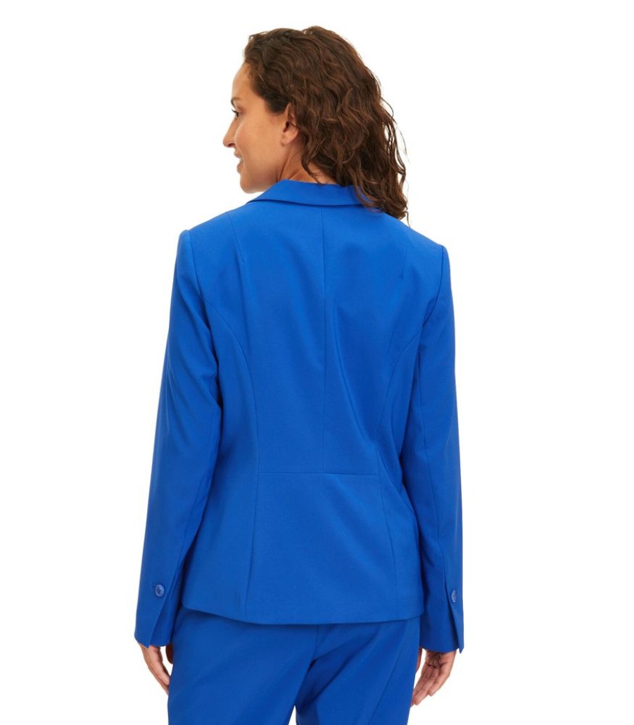 Femmes Betty Barclay Maatpakken & Blazers | Korte Blazer Lange Mouwen