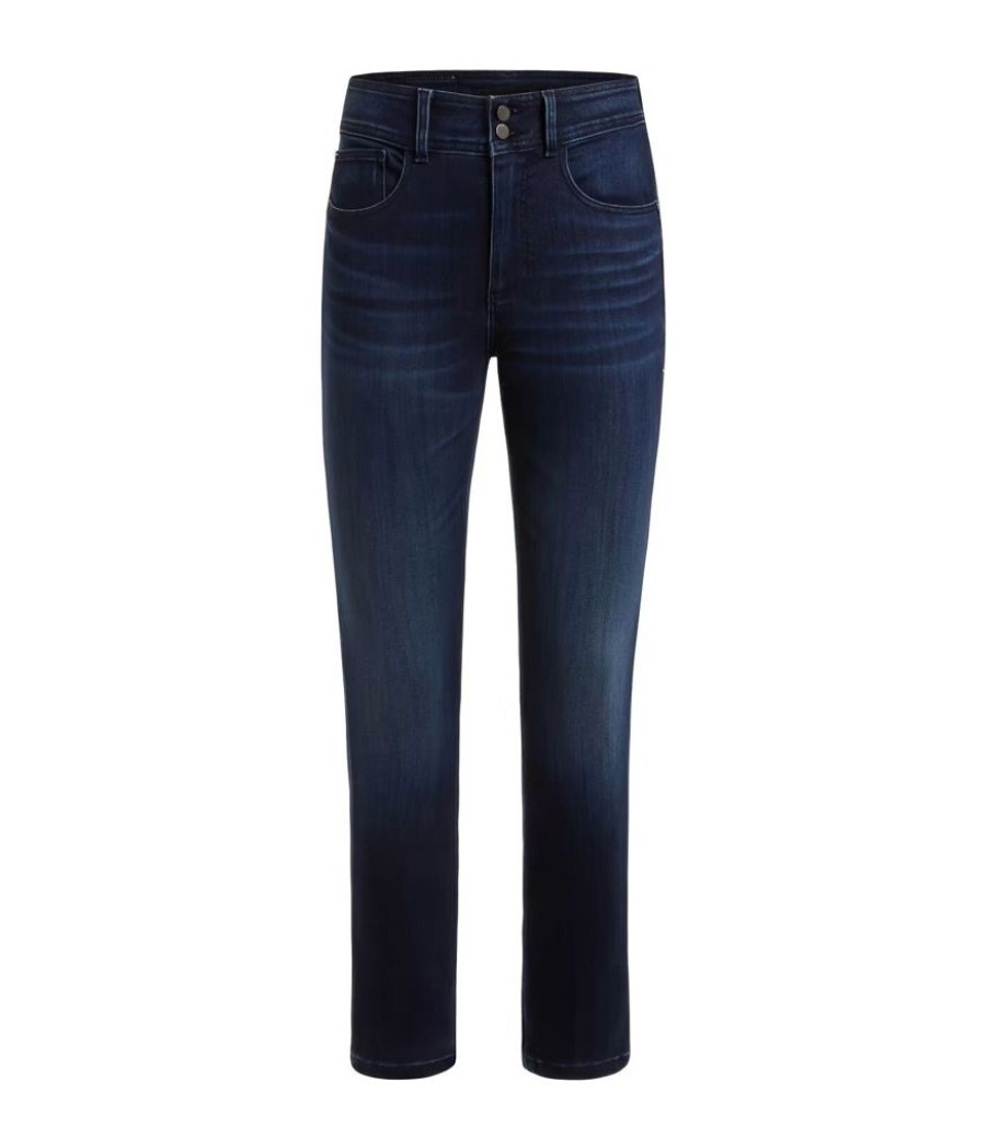 Femmes GUESS Jeans | Gevouwen Damesjeans Annette