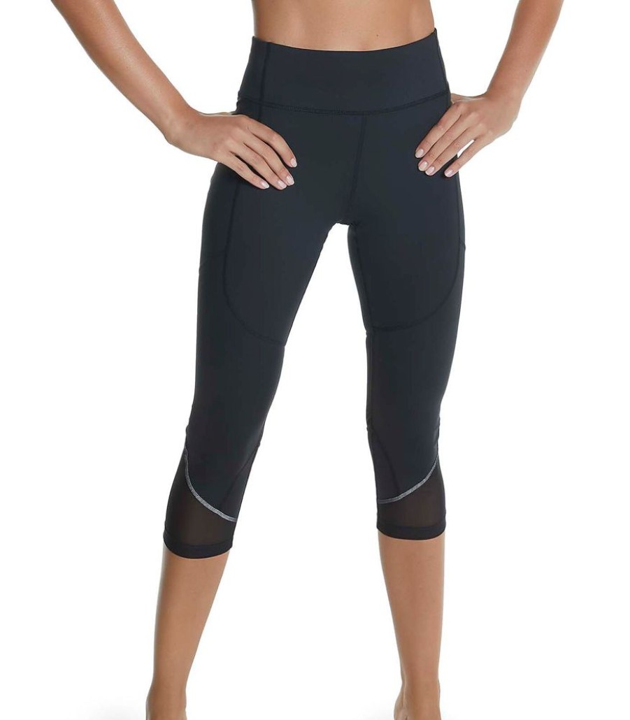 Femmes SELMARK Sportkledij | Sportlegging 7-8 Tech St2 Zwart