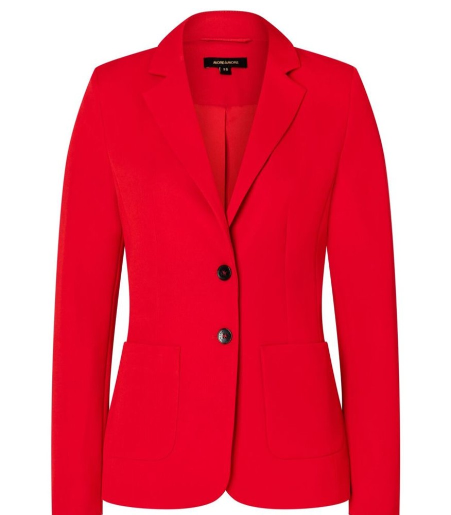 Femmes MORE & MORE Maatpakken & Blazers | Blazer Met Tweekoop