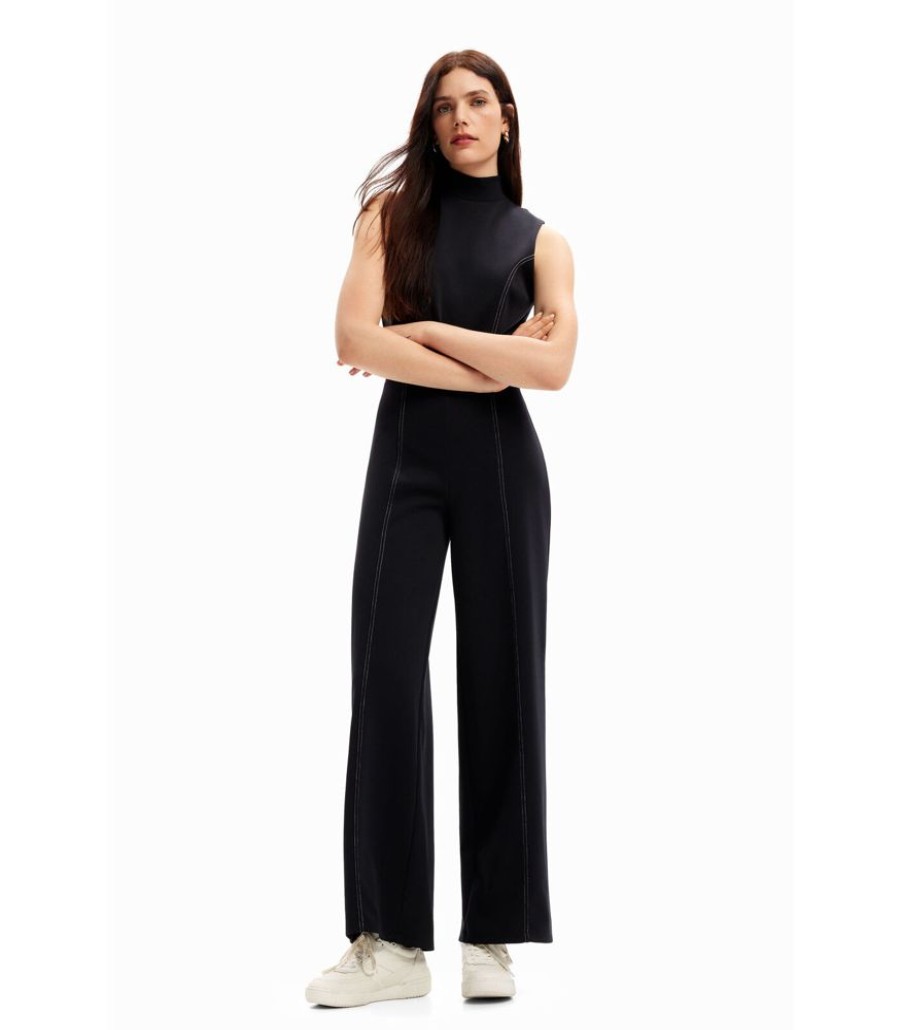 Femmes Desigual Jumpsuits | Dames Jumpsuit Jumpsuit Stit