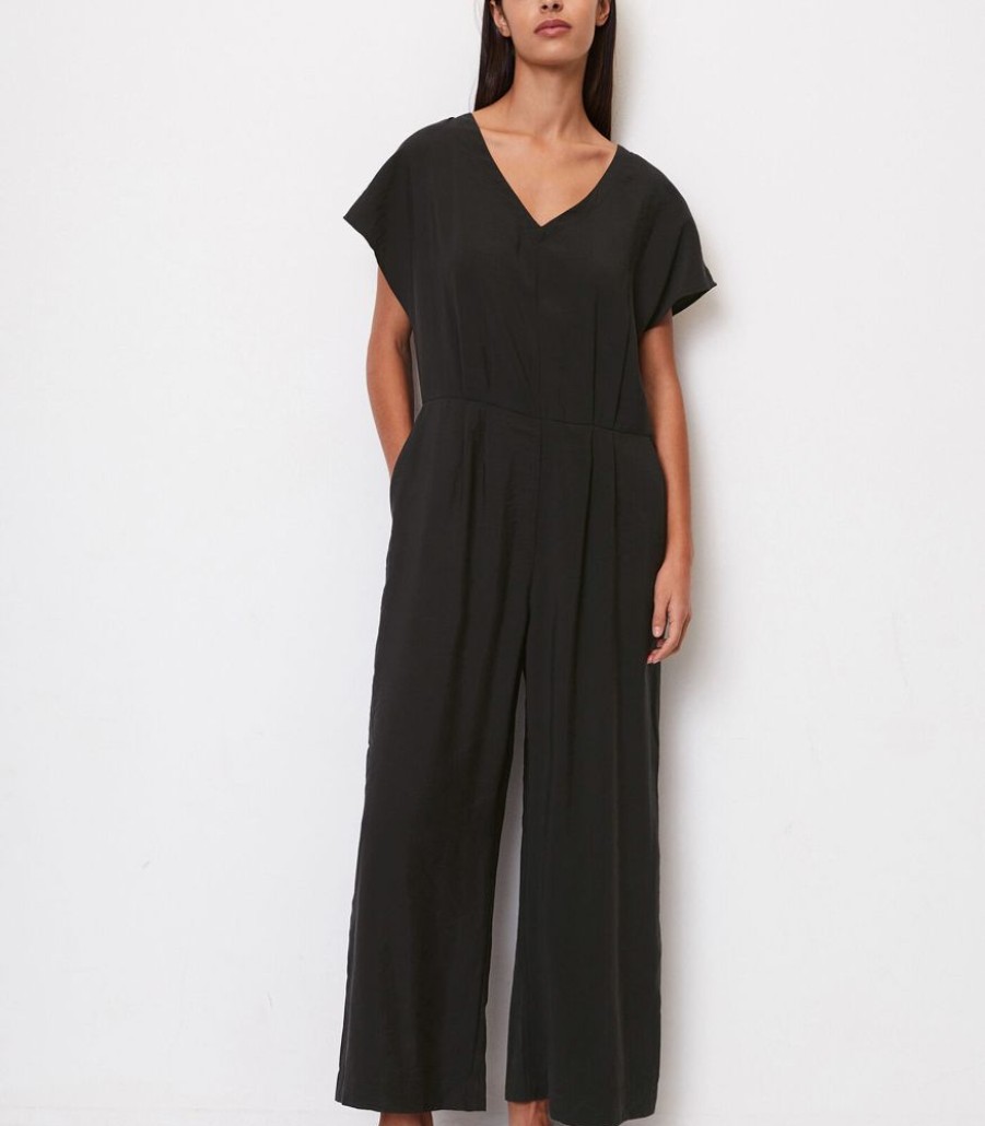 Femmes Marc O’Polo DENIM Jumpsuits | Jumpsuit Met Laag Rugdecollete