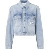 Femmes Calvin Klein Jeans - Calvin Klein Jeans Maatpakken & Blazers | Jas Ck Jeans Oversized Cropped De