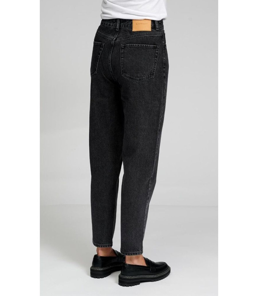 Femmes TeeShoppen Jeans | De Originele Performance Mom Jeans - Gewassen Zwarte Denim