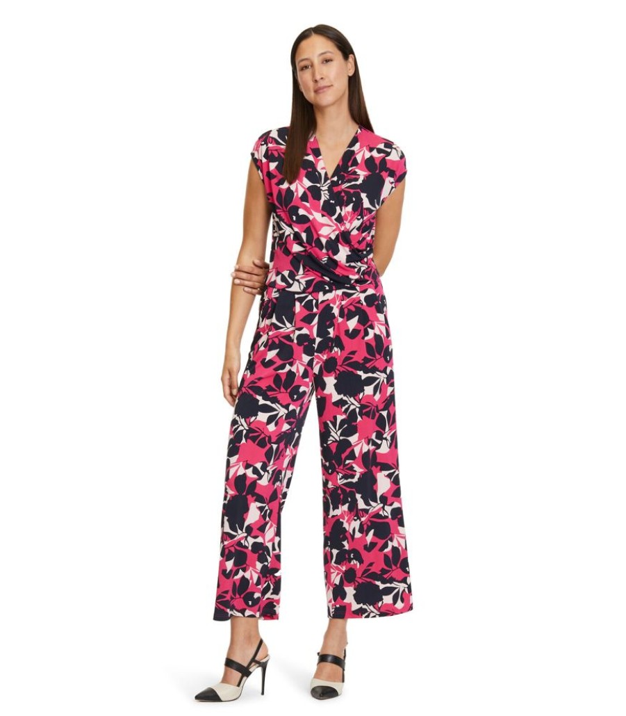 Femmes Vera Mont Jumpsuits | Jumpsuit Met Bloemenprint