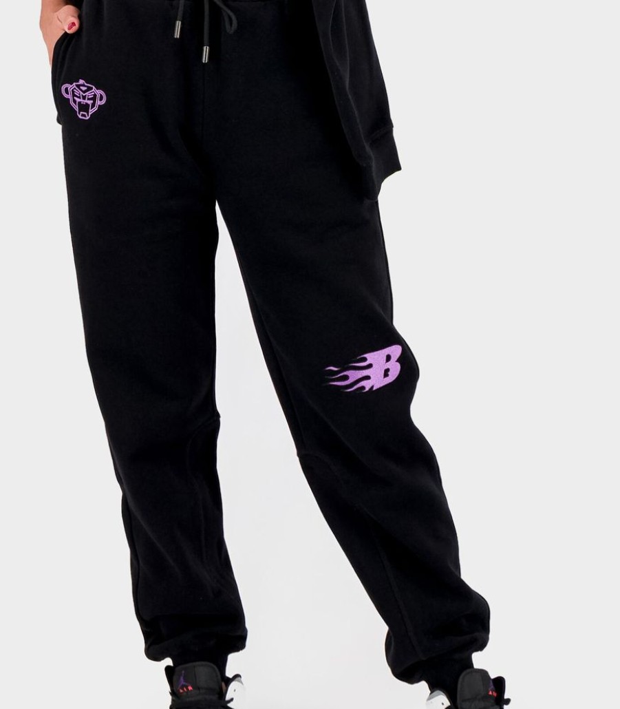 Femmes Black Bananas Sportkledij | Flames Sweatpants