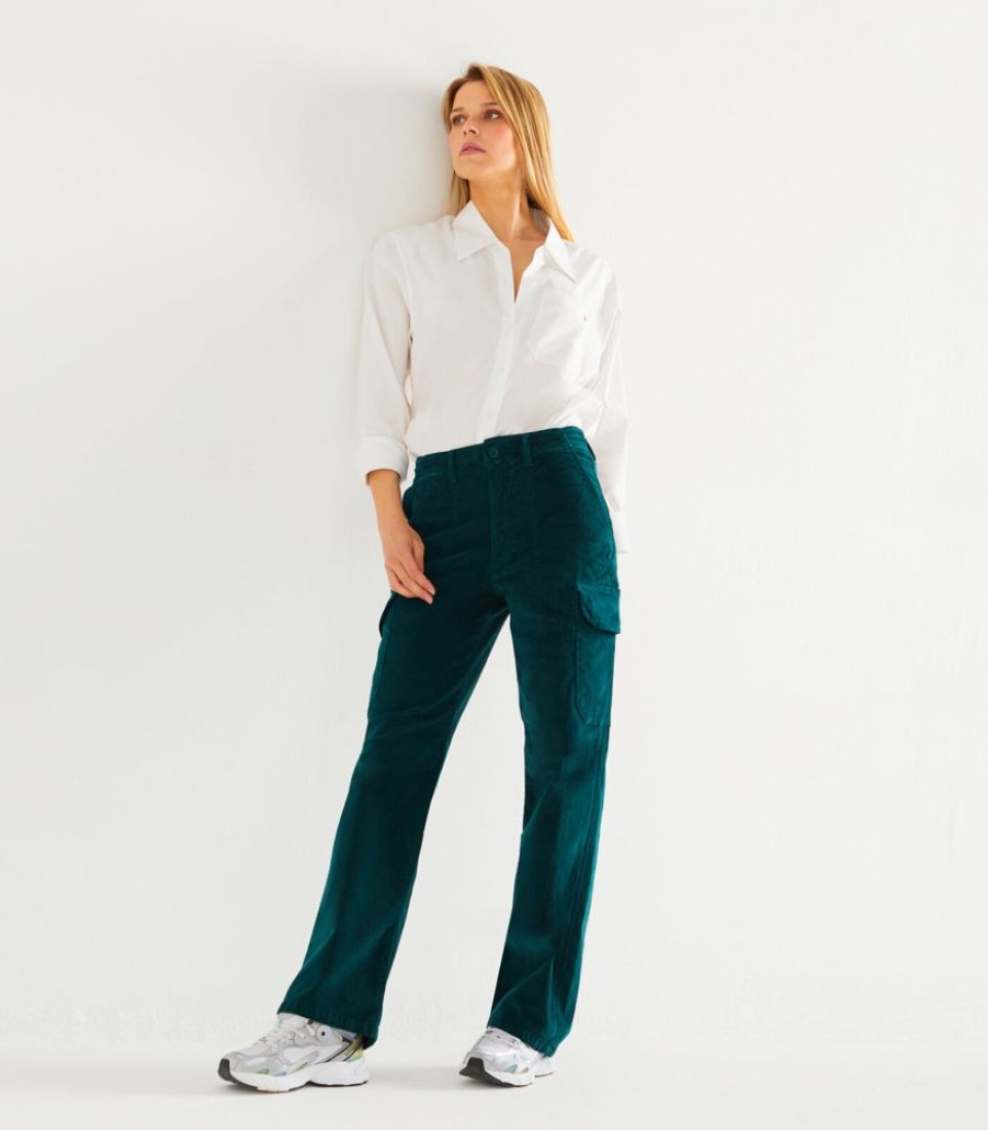 Femmes Reiko Jeans Jeans | Cargo Broek Velvet