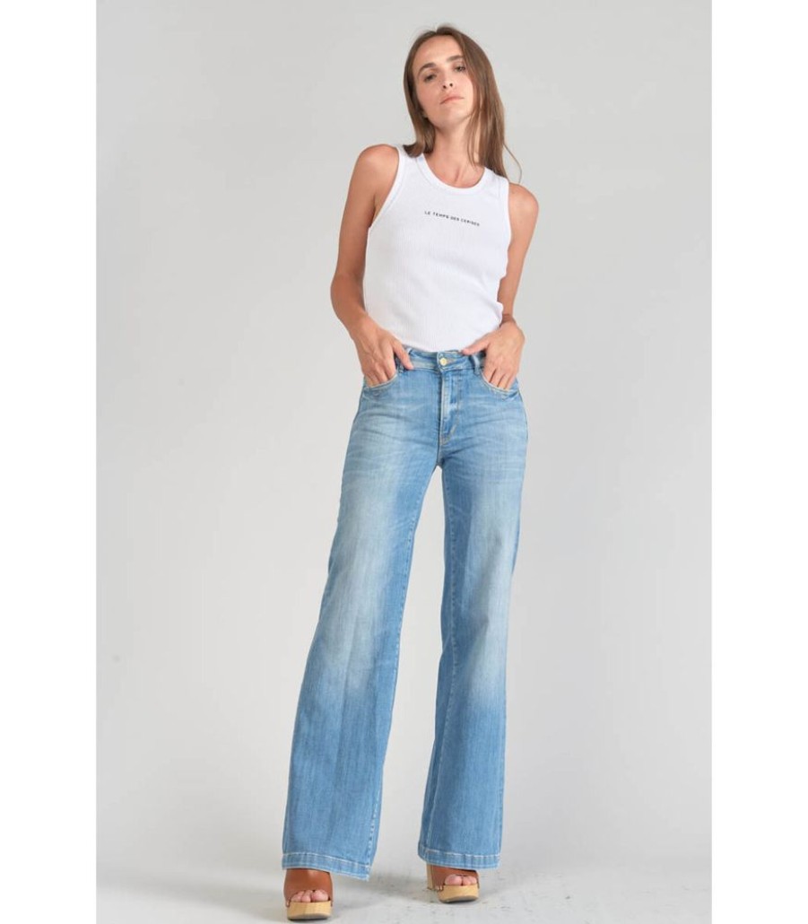 Femmes Le Temps des Cerises Jeans | Jeans Flare Pulphifl, Lengte 34