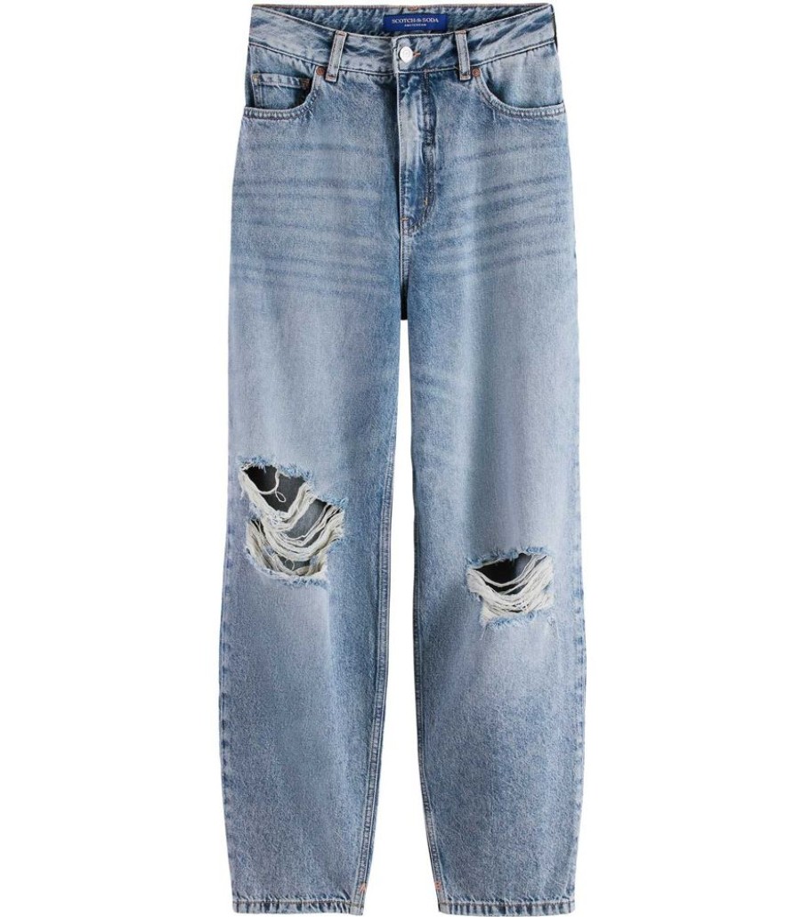 Femmes Scotch & Soda Jeans | Scotch&Soda The Tide Balloon Jeans- Back To Nature