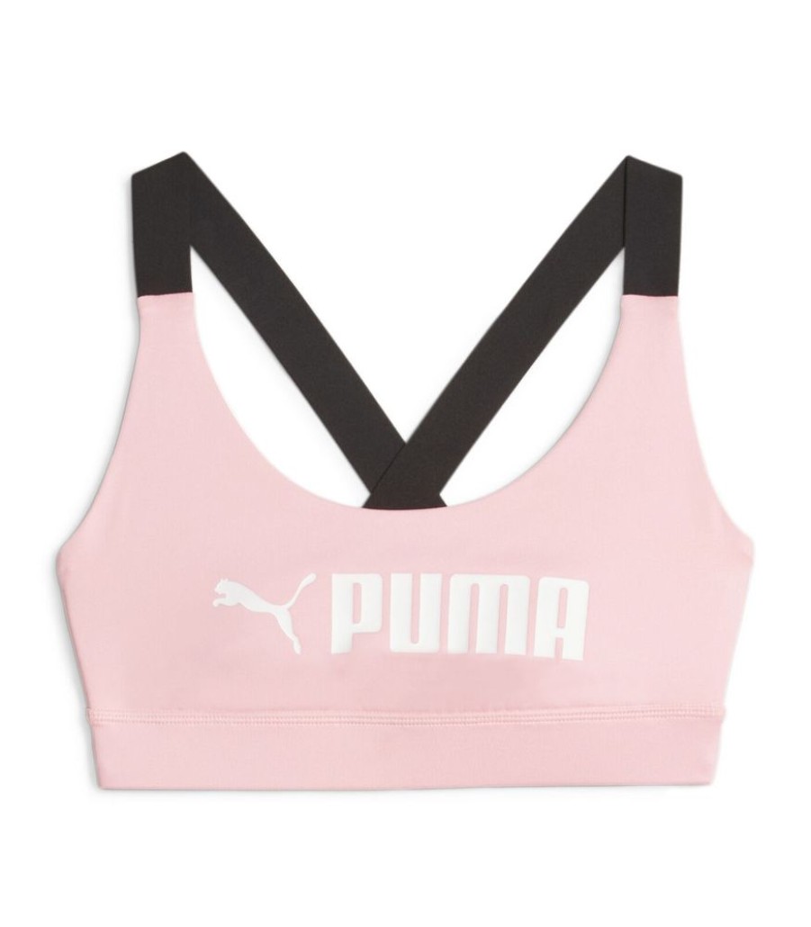 Femmes PUMA Sportkledij | Dames Sportbeha Mid Impact Fit