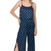 Femmes LISCA Jumpsuits | Combi-Pantacourt Linosa Blauw