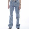 Femmes AMISH Jeans | Jeans Amish Kendall Amish Denim Echt Steenblauw