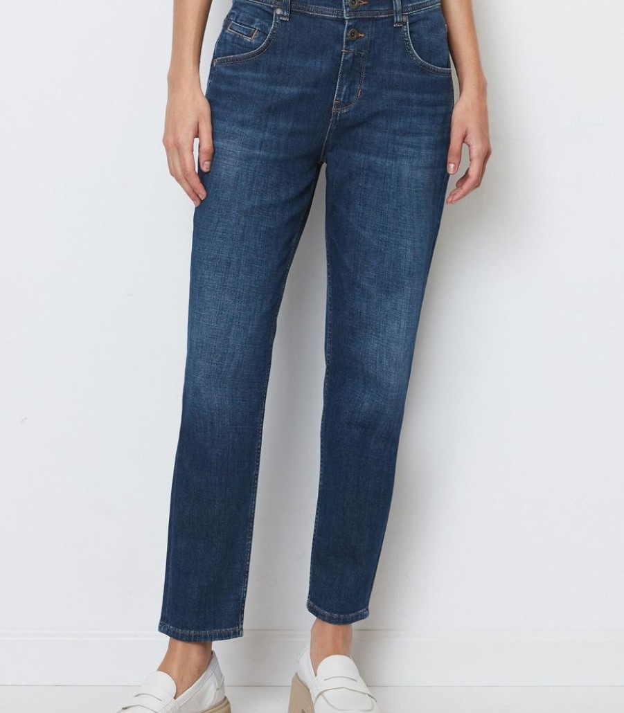 Femmes Marc O'Polo Jeans | Jeans Model Theda Boyfriend Mid Waist