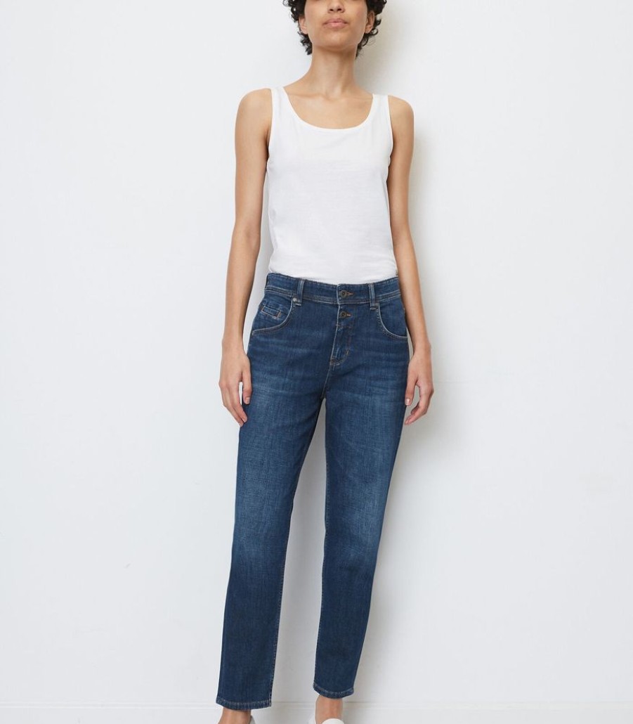 Femmes Marc O'Polo Jeans | Jeans Model Theda Boyfriend Mid Waist