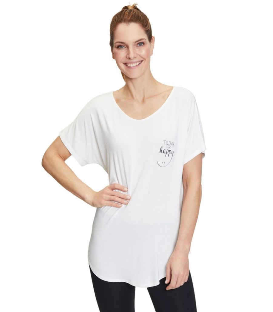 Femmes Betty Barclay Sportkledij | Oversized Shirt Met V-Hals